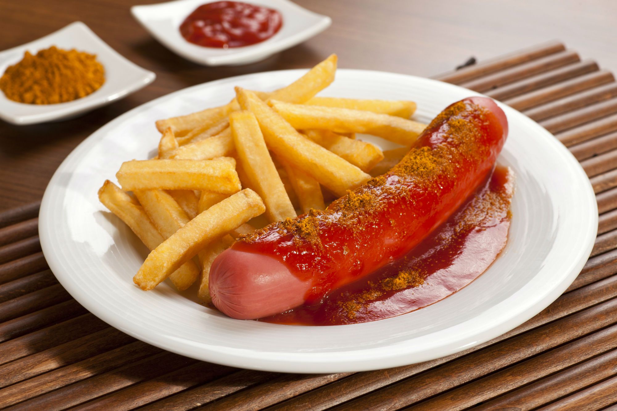 German Sausage With Curry Ketchup (Currywurst) Recipe