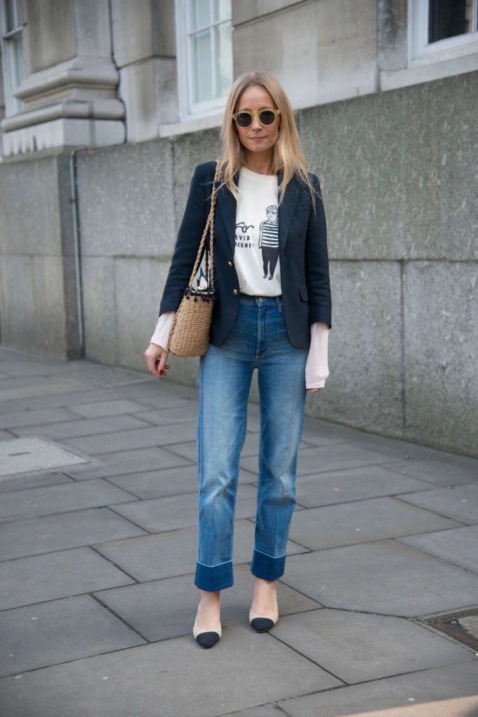 How to Wear the New Straight Leg Jeans