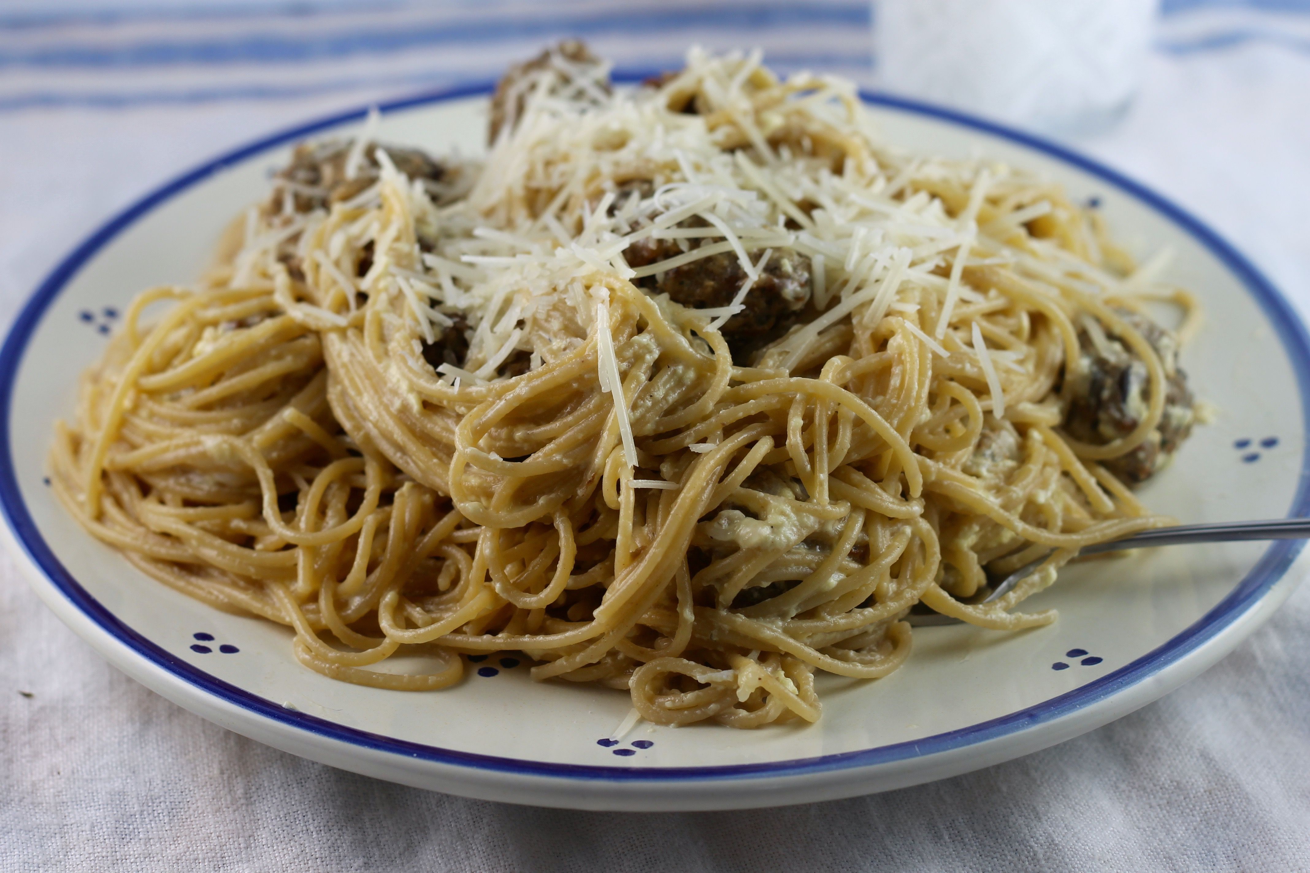 meatball carbonara recipe