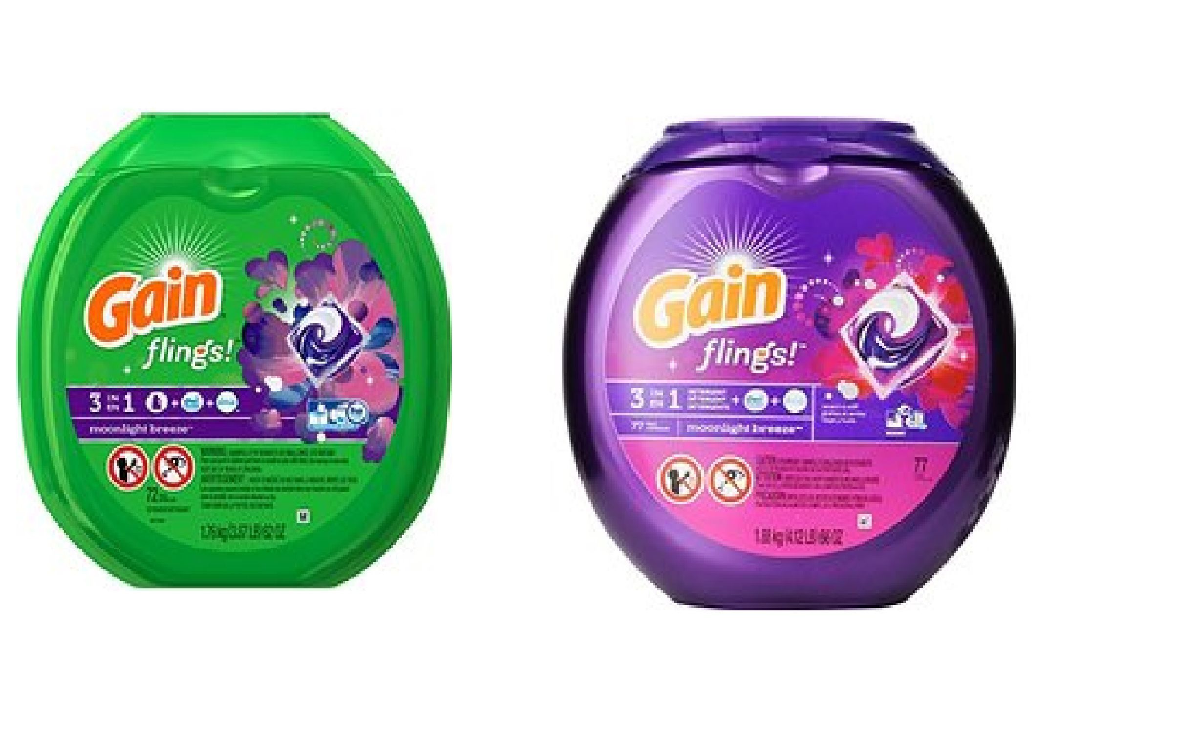 Gain Flings Laundry Detergent Product Review