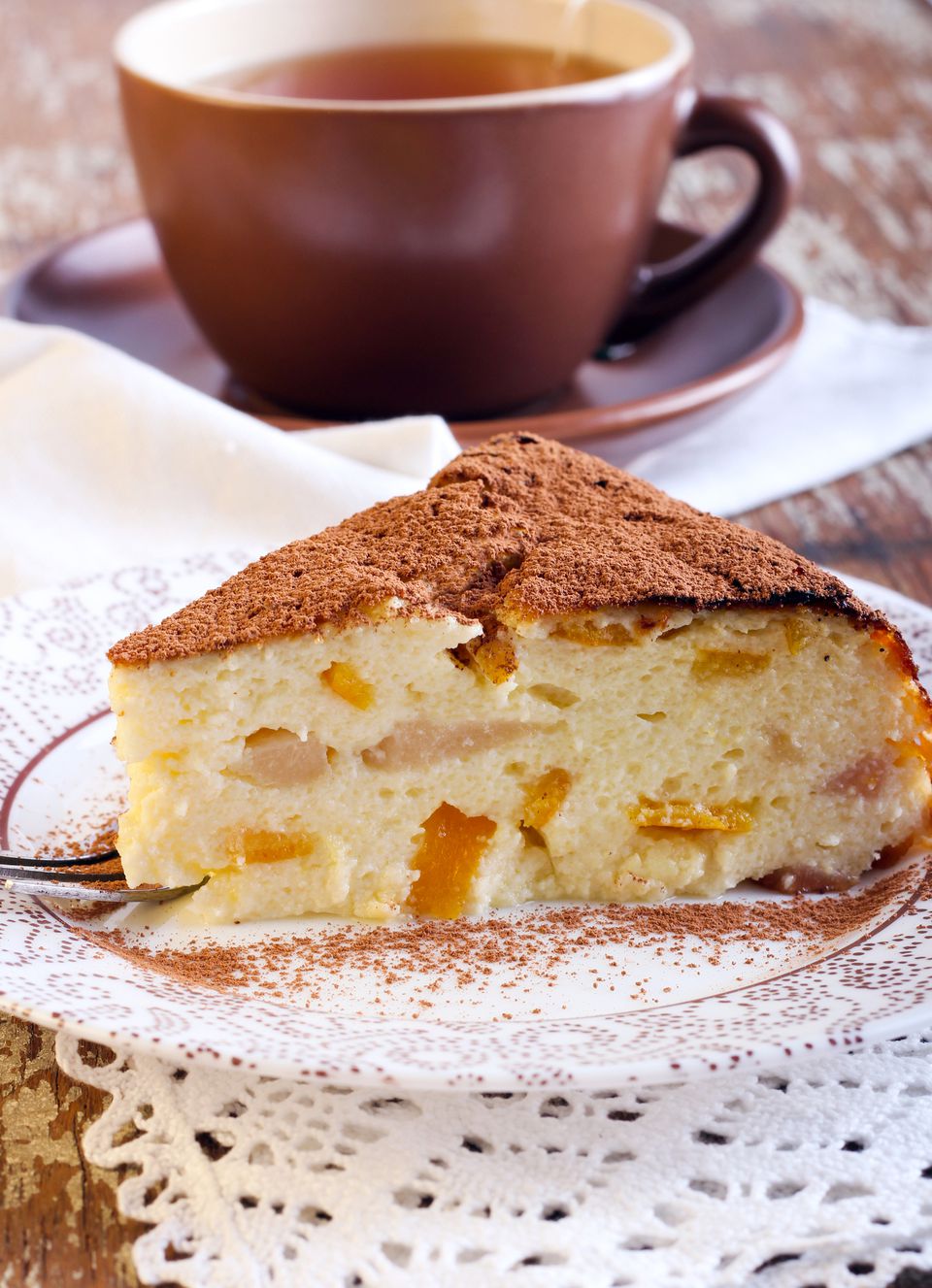 Southern Italian Ricotta and Pear Cake Recipe