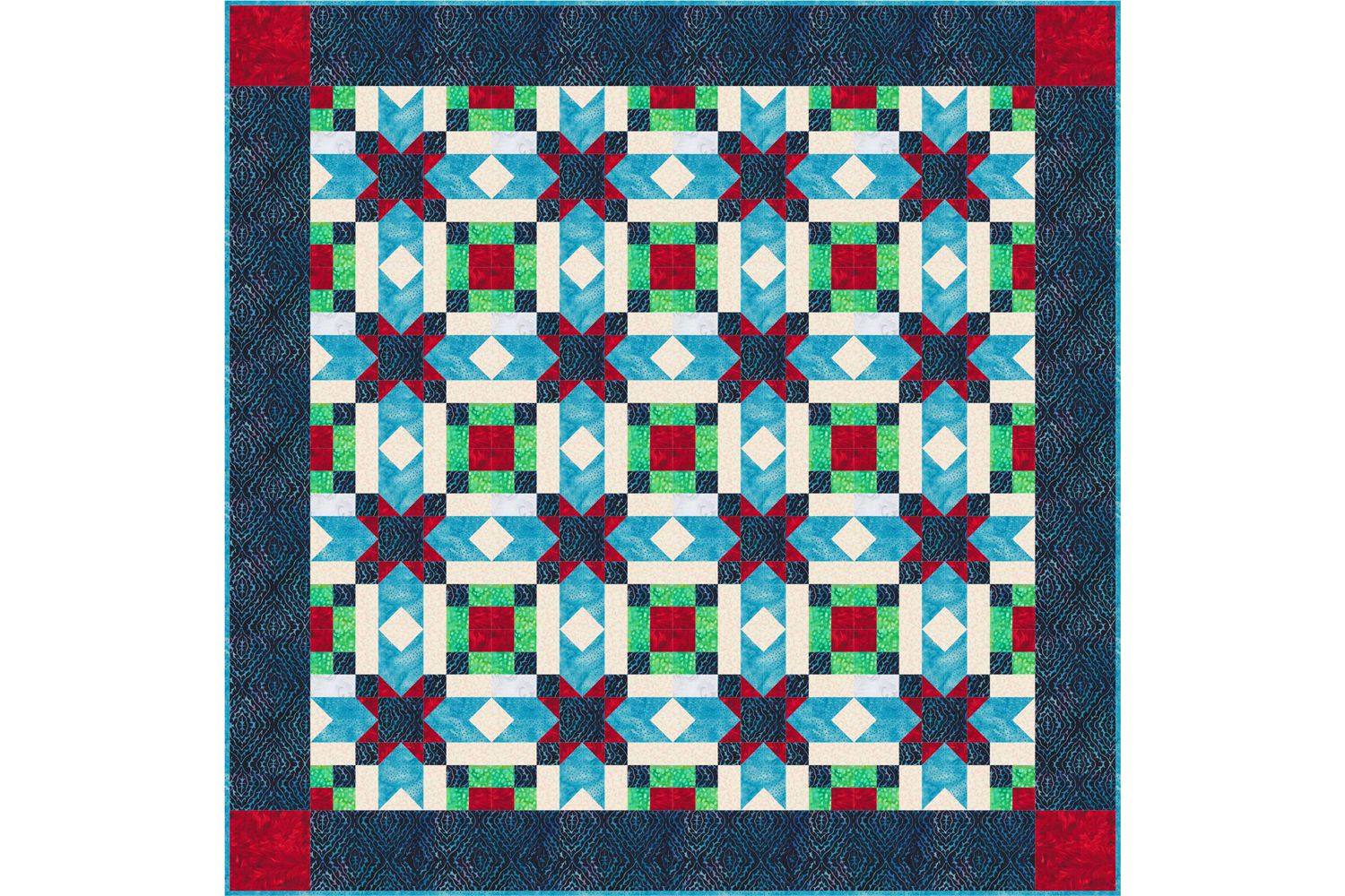 how-to-make-quilt-borders-with-corner-squares