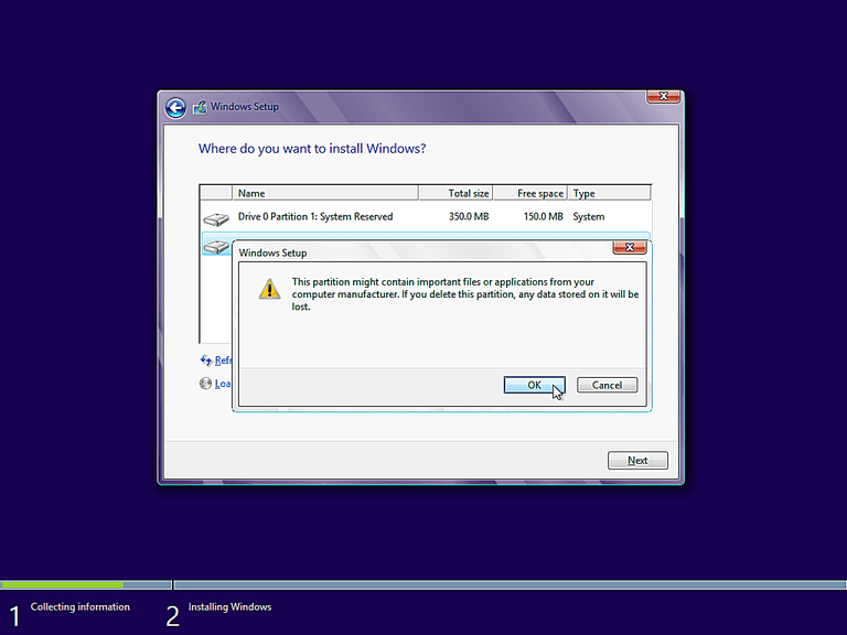 windows 8 confirm delete