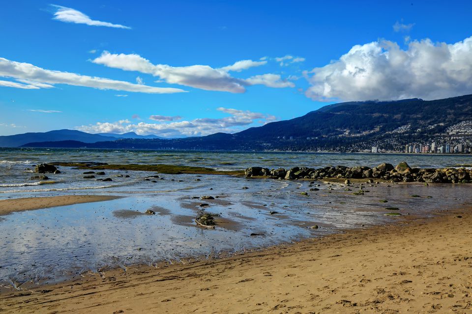 View from Third Beach in Stanley Park