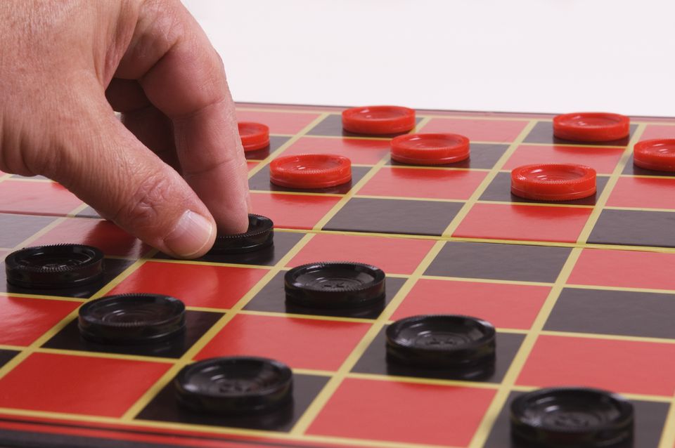 Checkers Game With Key Generators