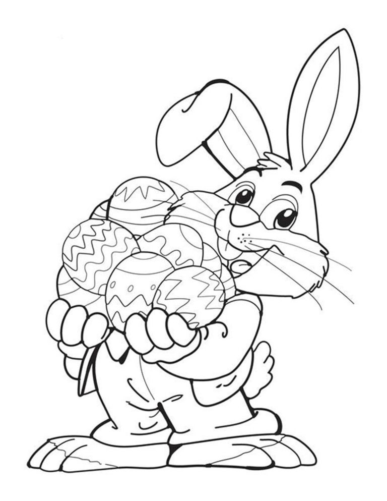 Easter Coloring Pages for the Kids (Free and Printable)