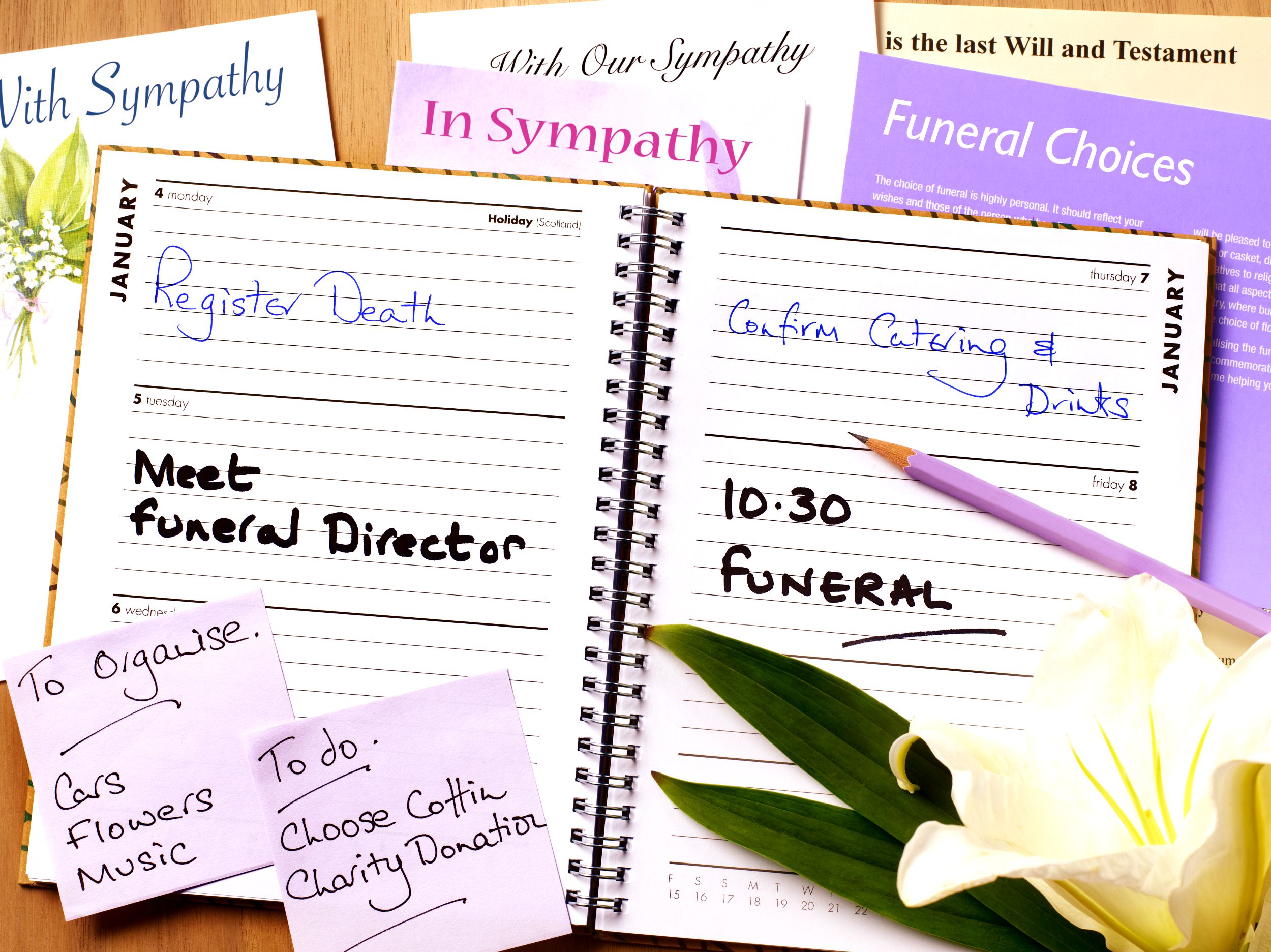 How to Plan a Funeral or Memorial Service
