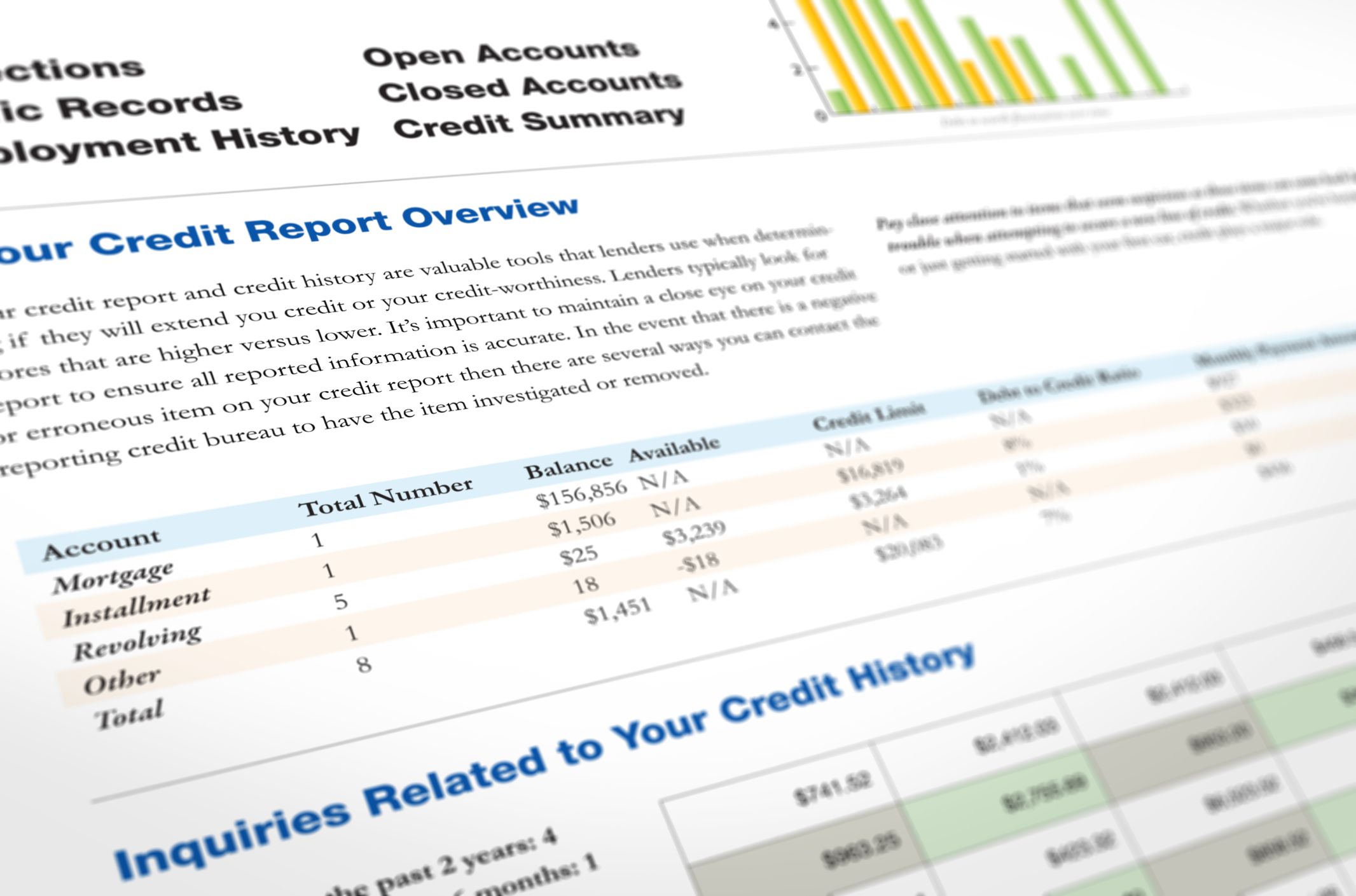 what-does-your-credit-report-show