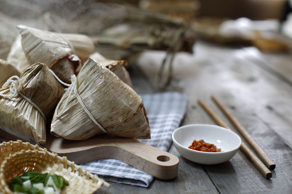 Sticky Rice Dumplings the Easy Way