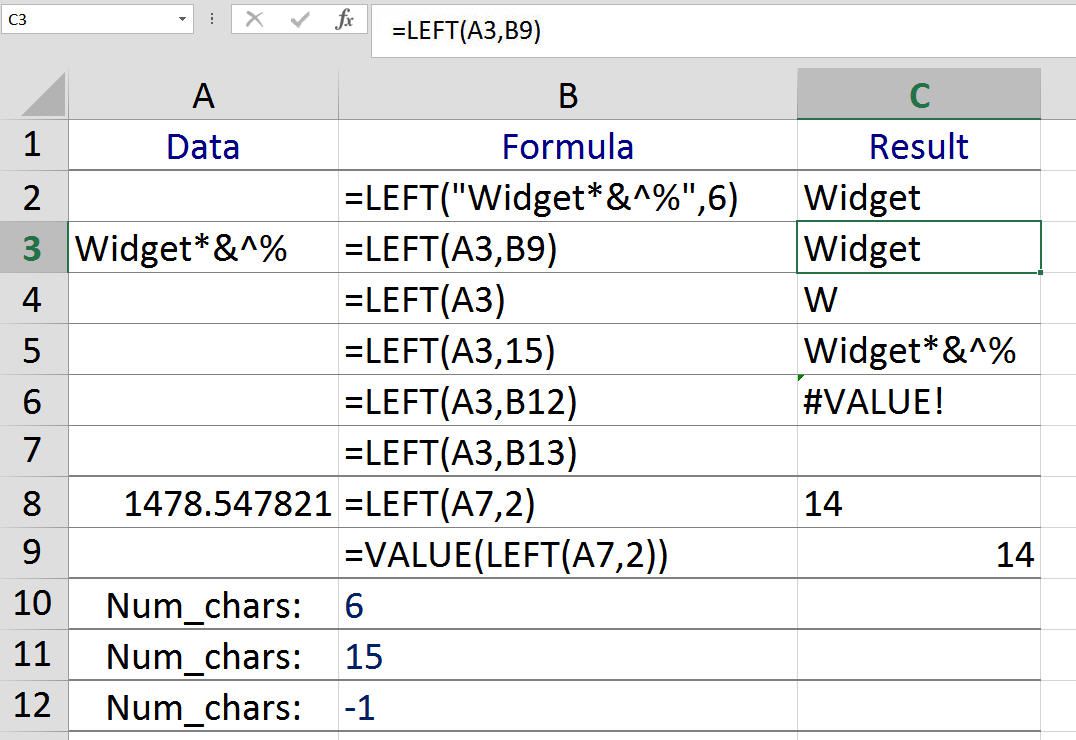 to last name extract in how excel Characters Text Extract in How to Excel