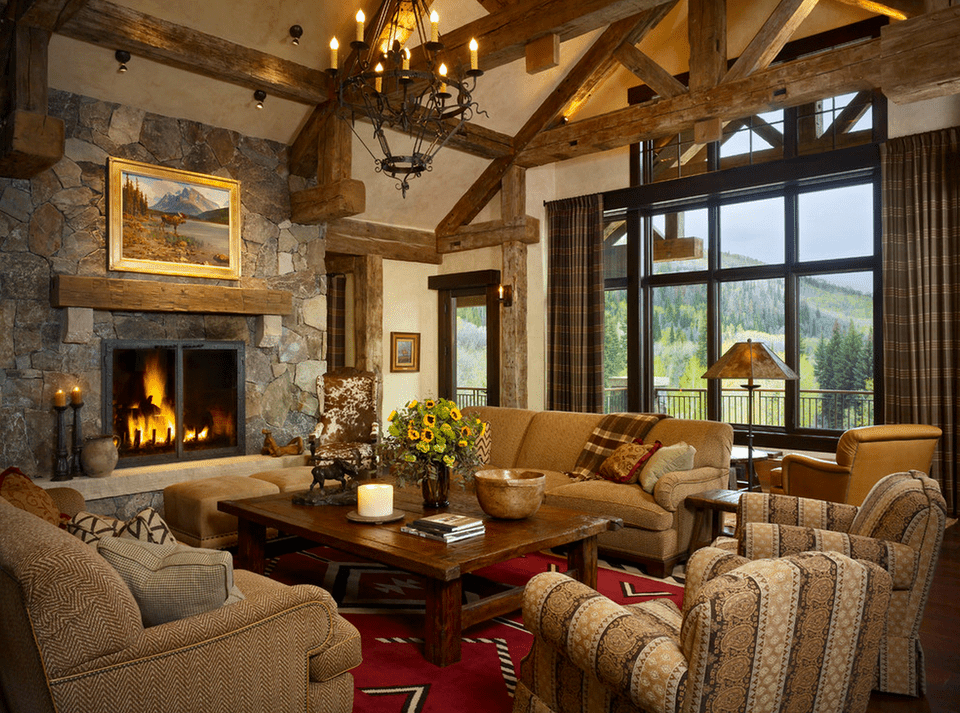 cozy fireplace living room - elprevaricadorpopular