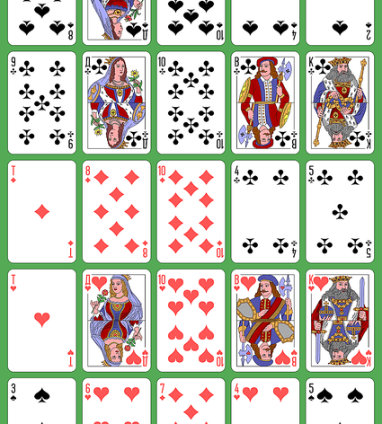 full deck solitaire card size android