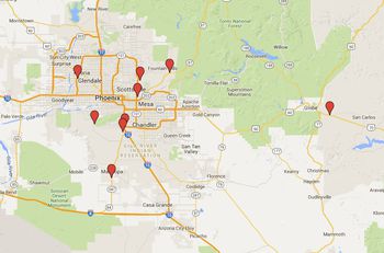 Where Do the Scorpions in Phoenix Live? Here is a Map!