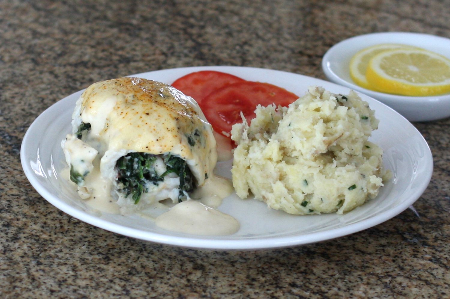 Flounder Florentine Rolls Recipe