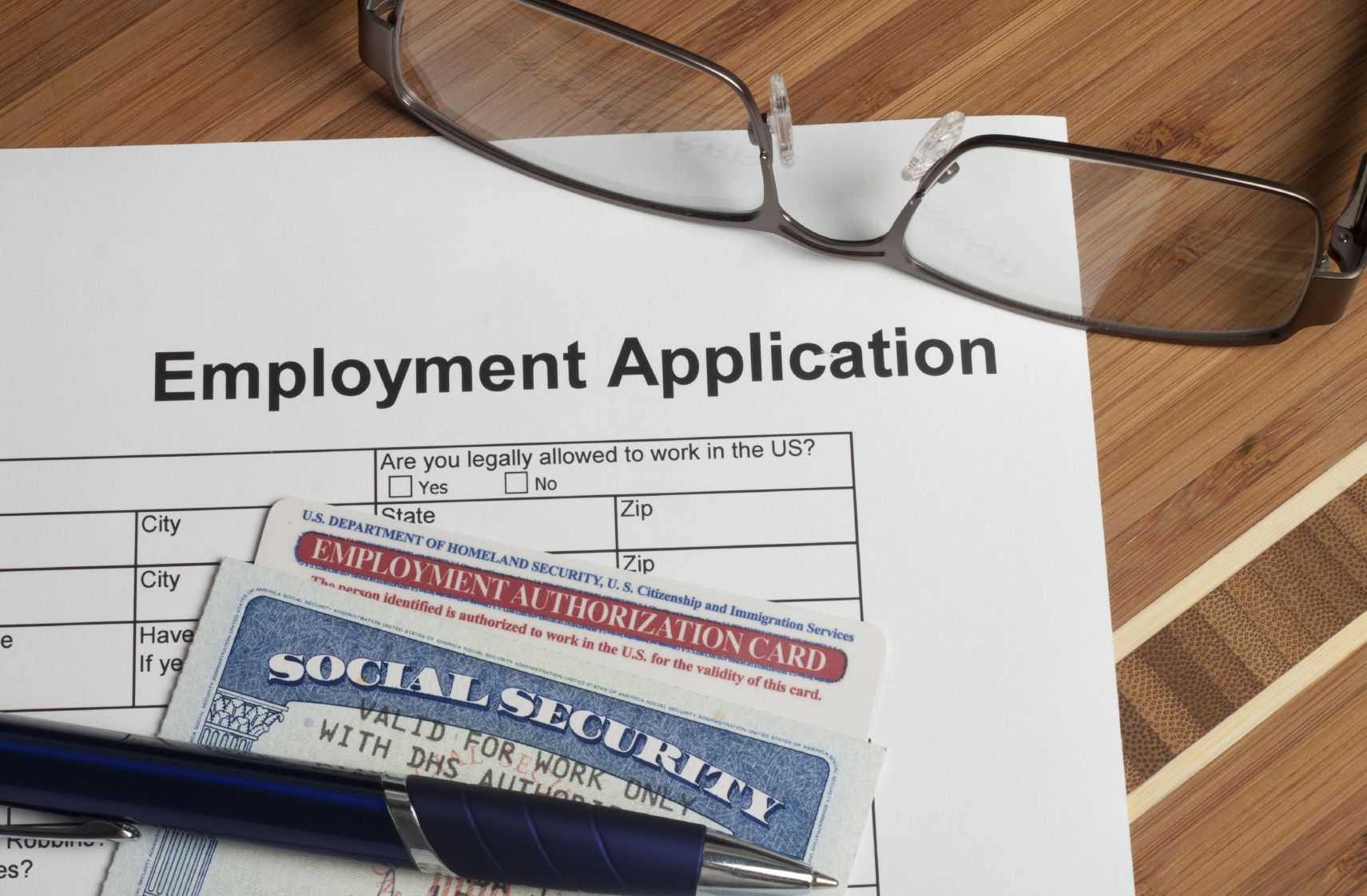 Giving social security number on job applications