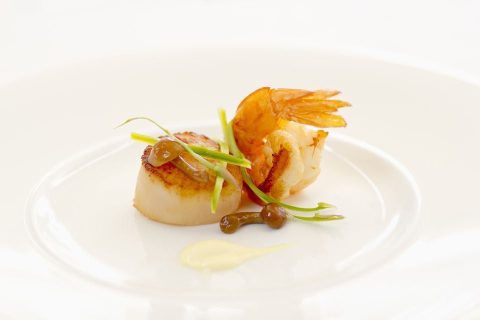 Scallops and Shrimp with Balsamic Glaze Recipe