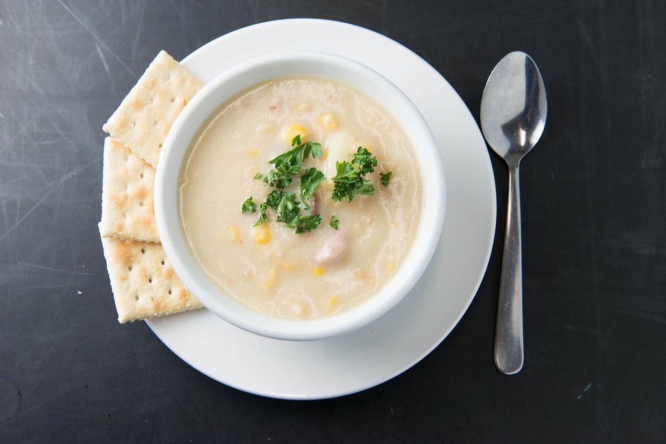 Smoked Haddock Chowder with Sweetcorn Recipe