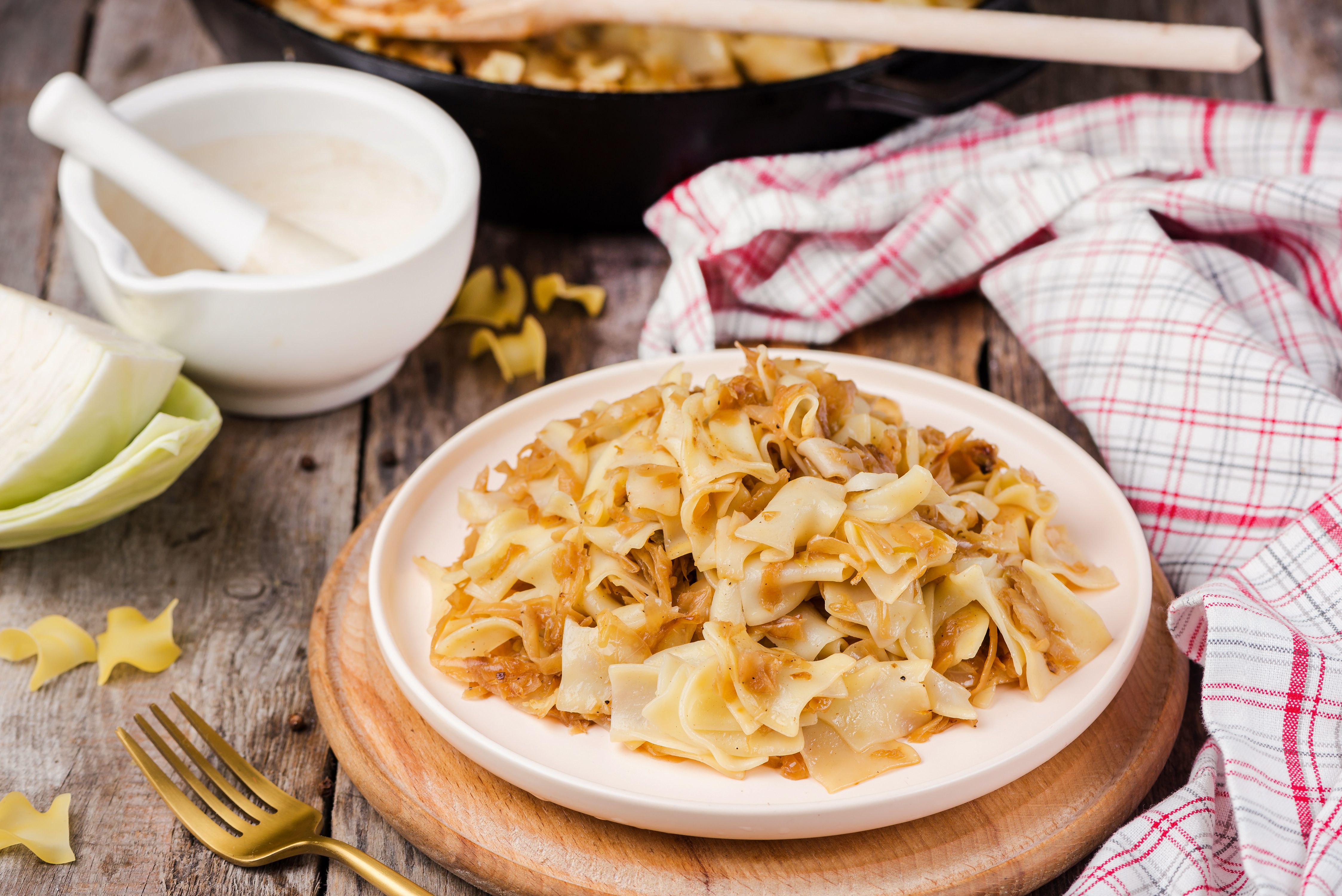 Hungarian Sautéed Cabbage With Noodles