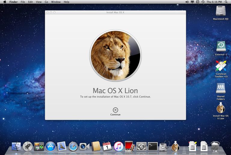 install mac os x lion from usb