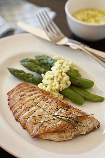 Garlic Halibut Steaks Recipe