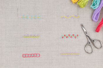 Download Comparing Outline and Stem Embroidery Stitches