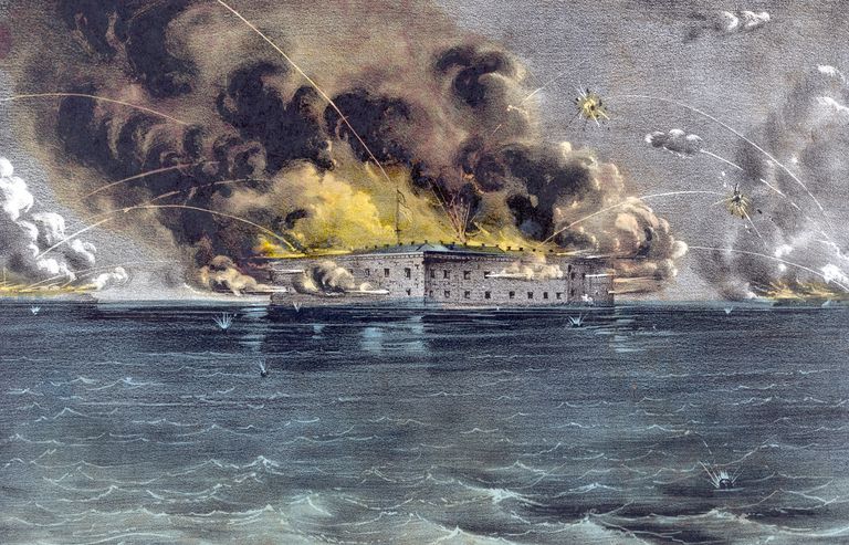 Attack on Fort Sumter Began the Civil War in 1861