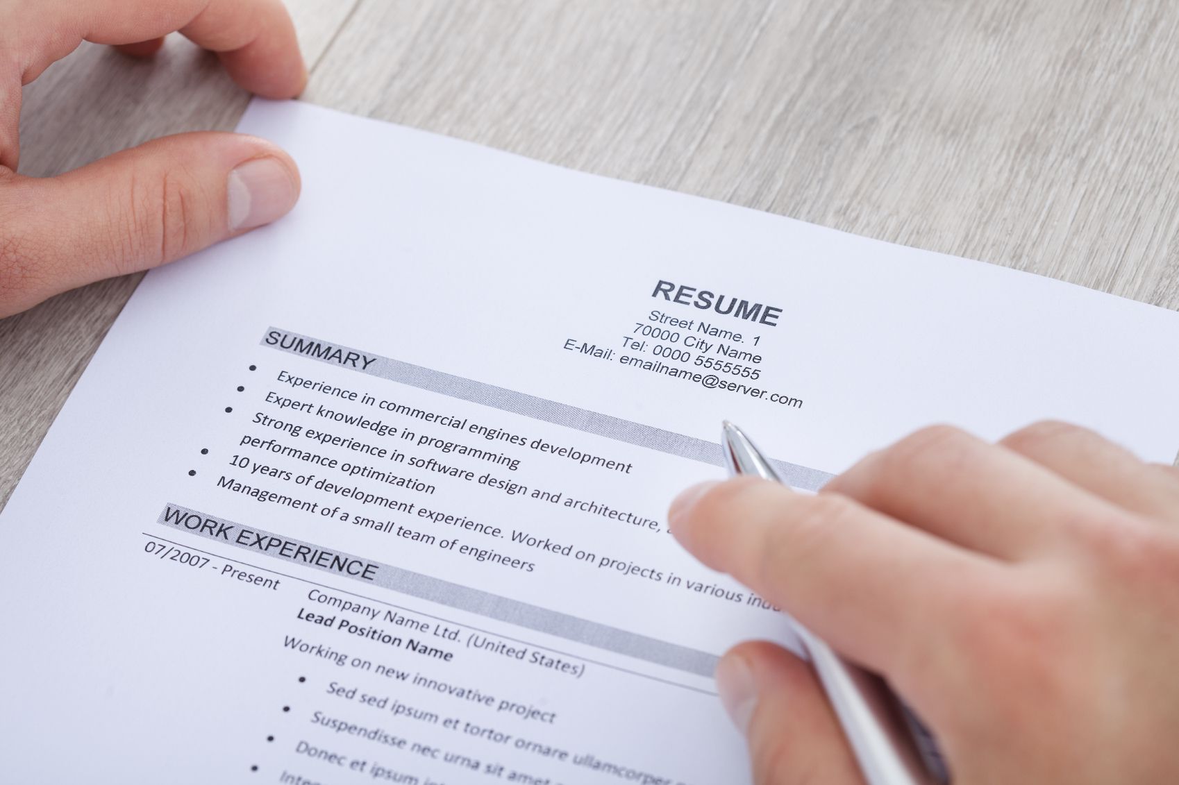 How To Write A Resume Summary Statement With Examples