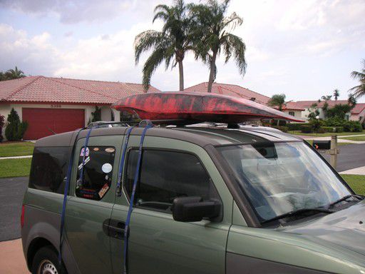 How to Strap a Canoe or Kayak to a Roof Rack