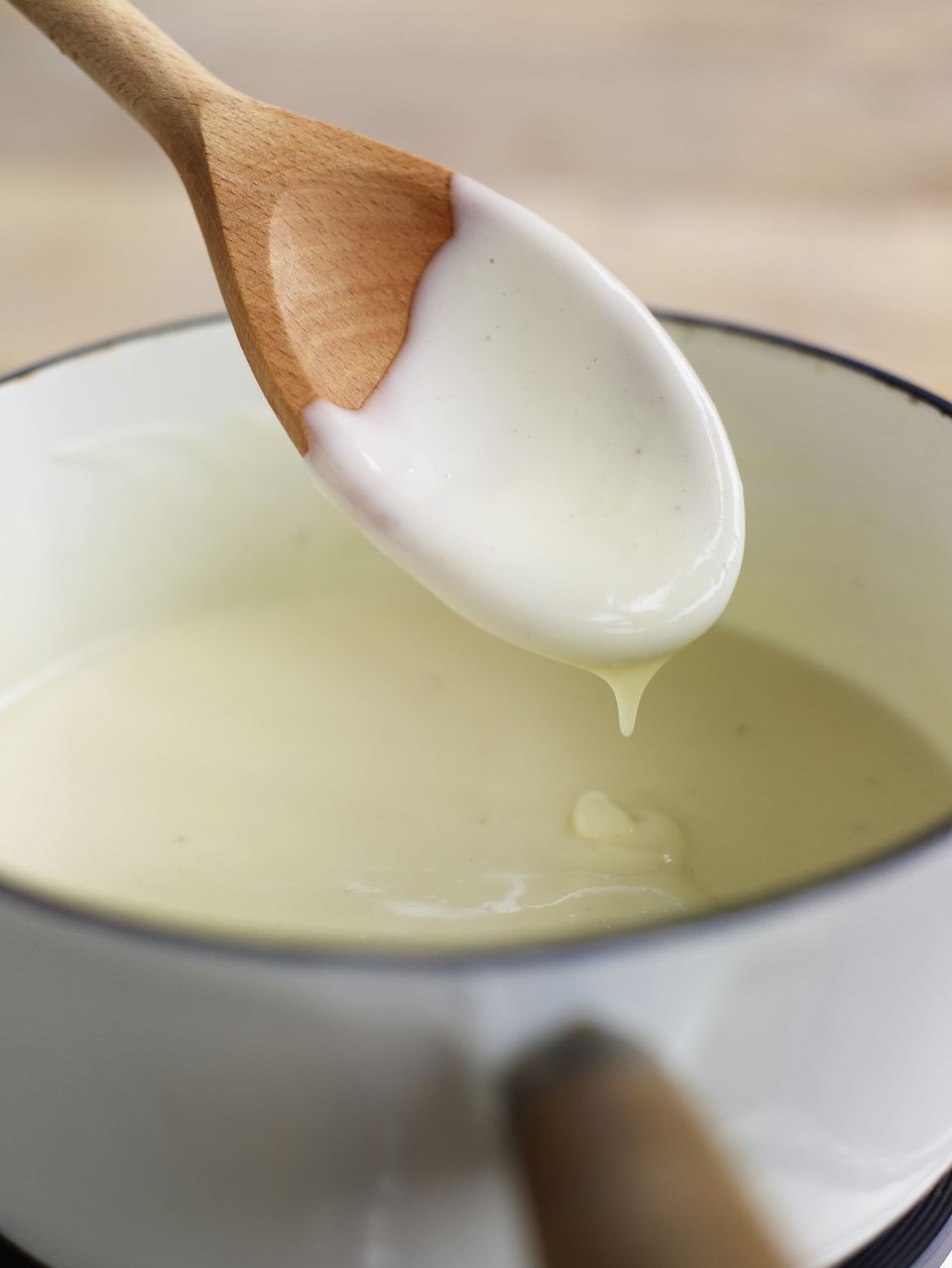 how to thin out cheese roux sauce