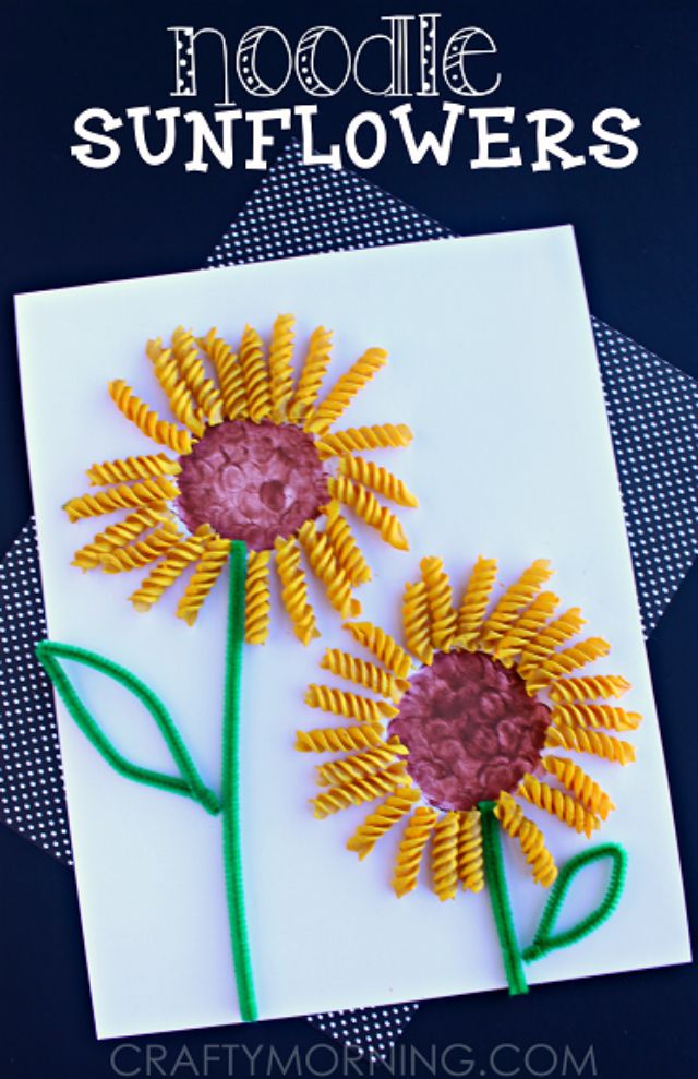 Sunflower Craft Ideas For Kids