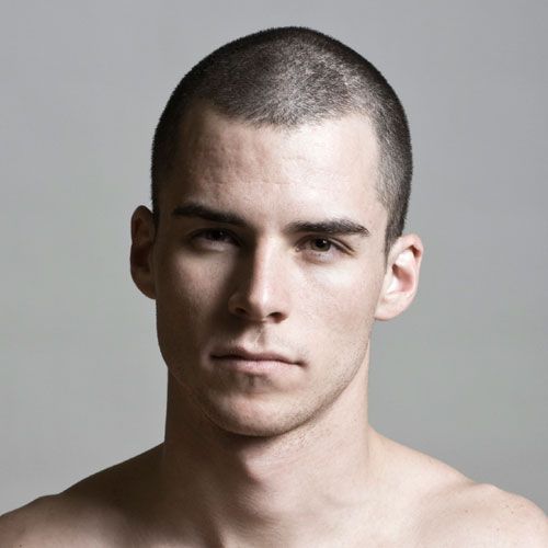 Pictures of Men s Buzzcut Haircuts  for Low Maintenance