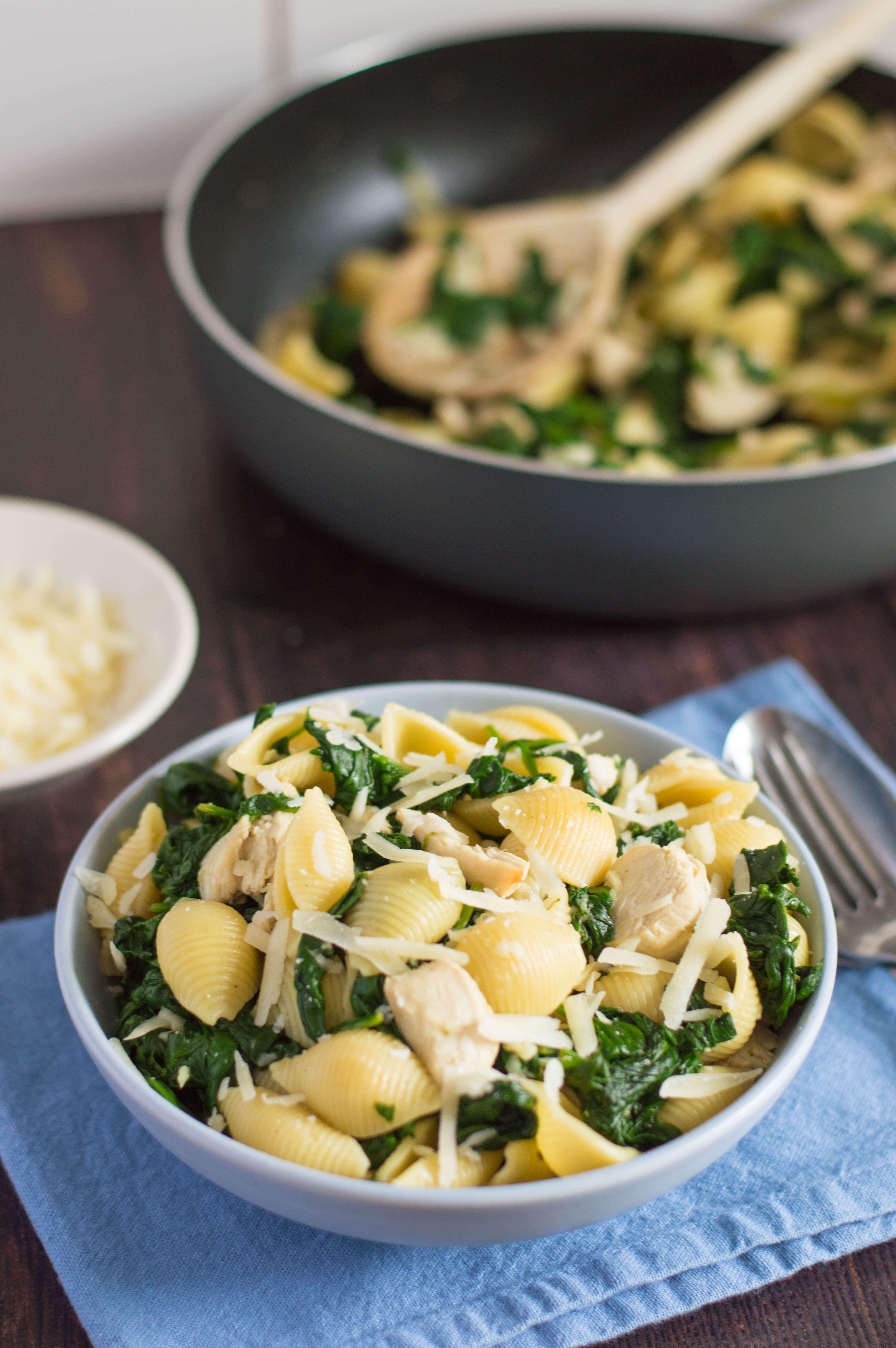 Spinach Pasta And Chicken Recipes