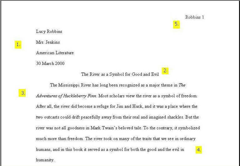 Mla Essay Title Examples