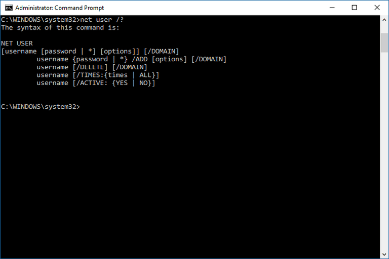 net-user-command-examples-options-switches-more