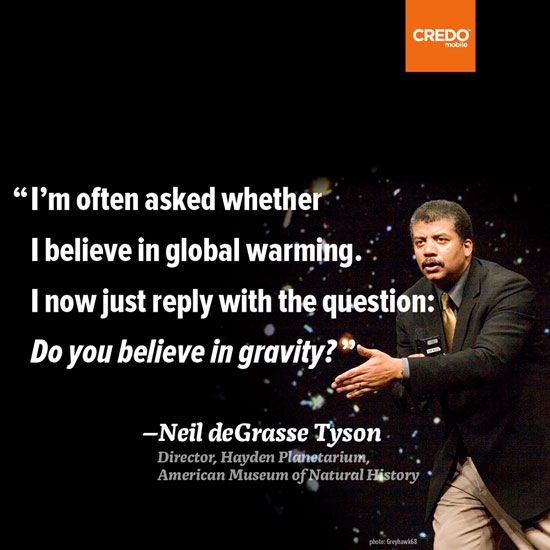 Climate Change vs. Gravity