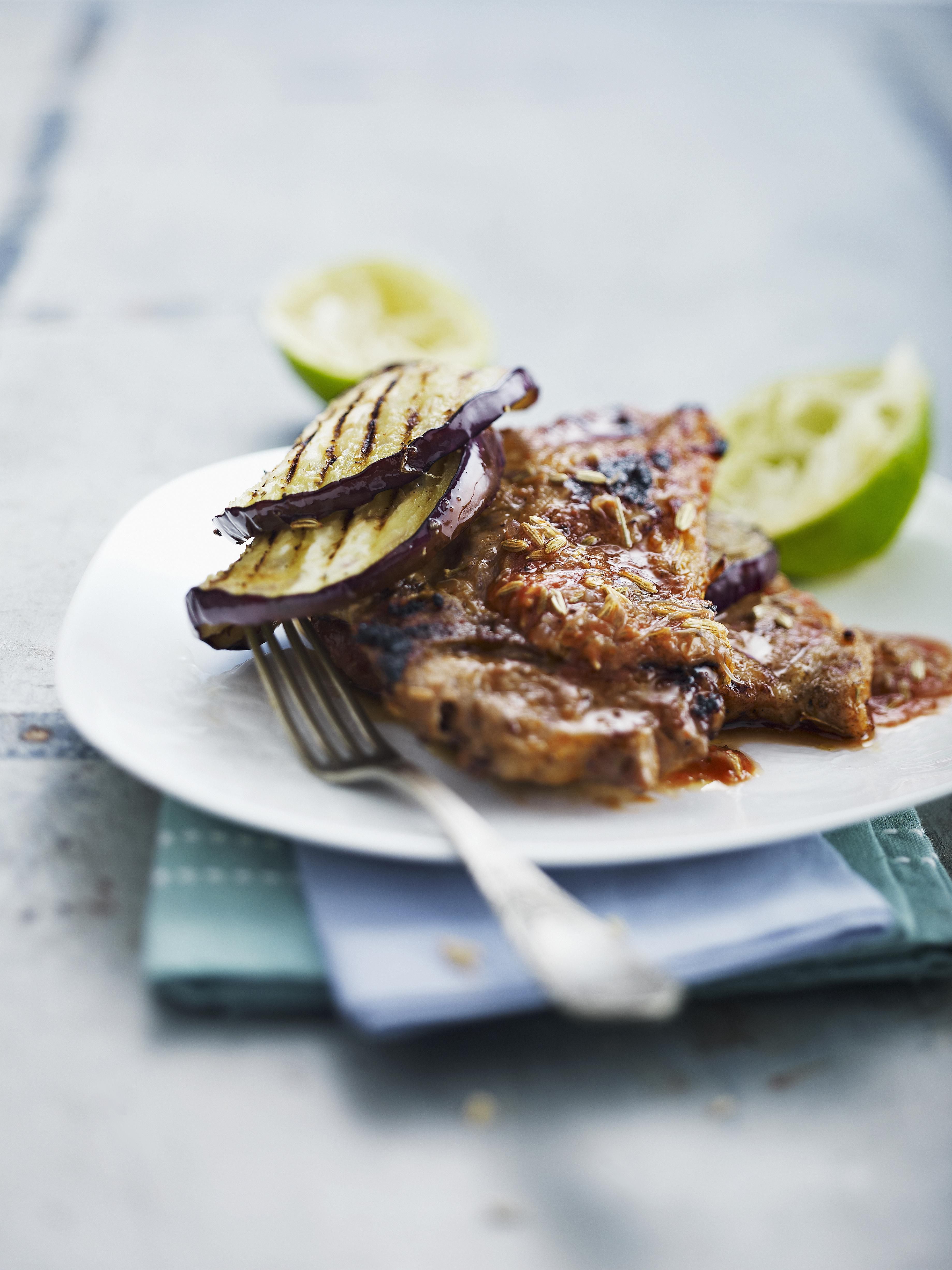 Grilled Teriyaki Pork Chops Recipe