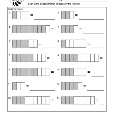 Equivalent Fraction Worksheets