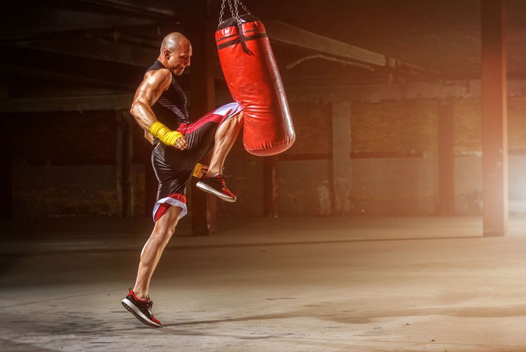 heavy bag mma workout