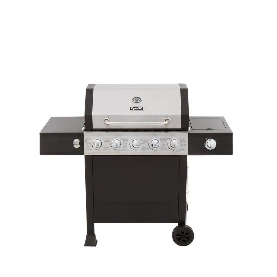 Nexgrill Evolution 5-Burner Propane Gas Grill in Stainless Steel ...