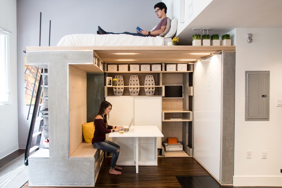 Studio Loft Bed