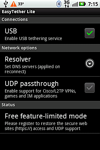 tethering app android