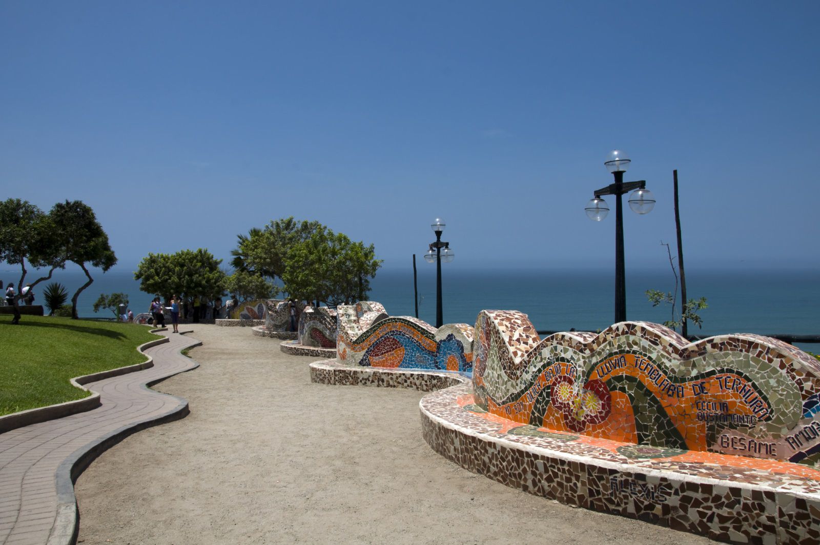 The Parque del Amor in Miraflores, Lima