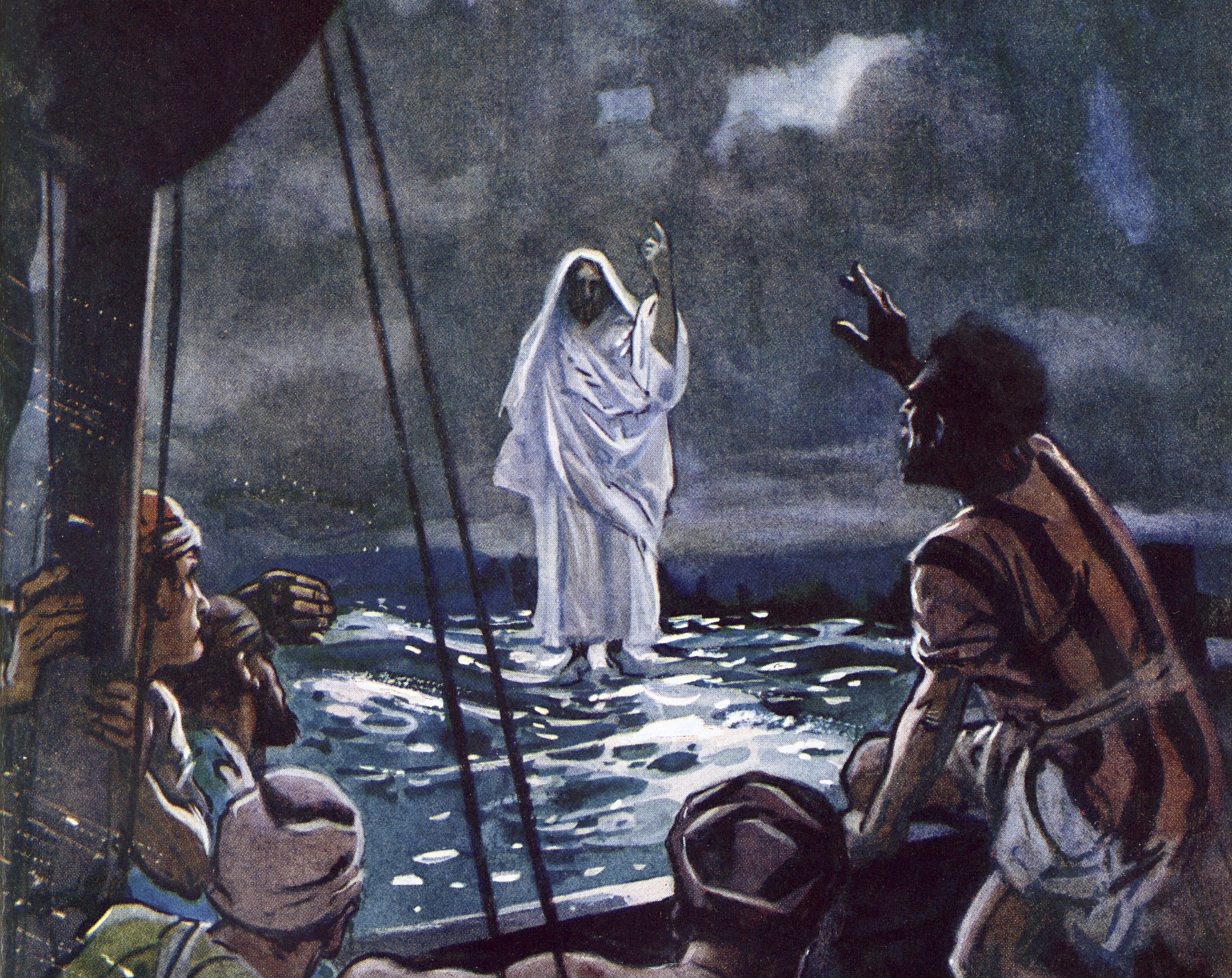 Jesus Walks on Water - Bible Story and Lesson