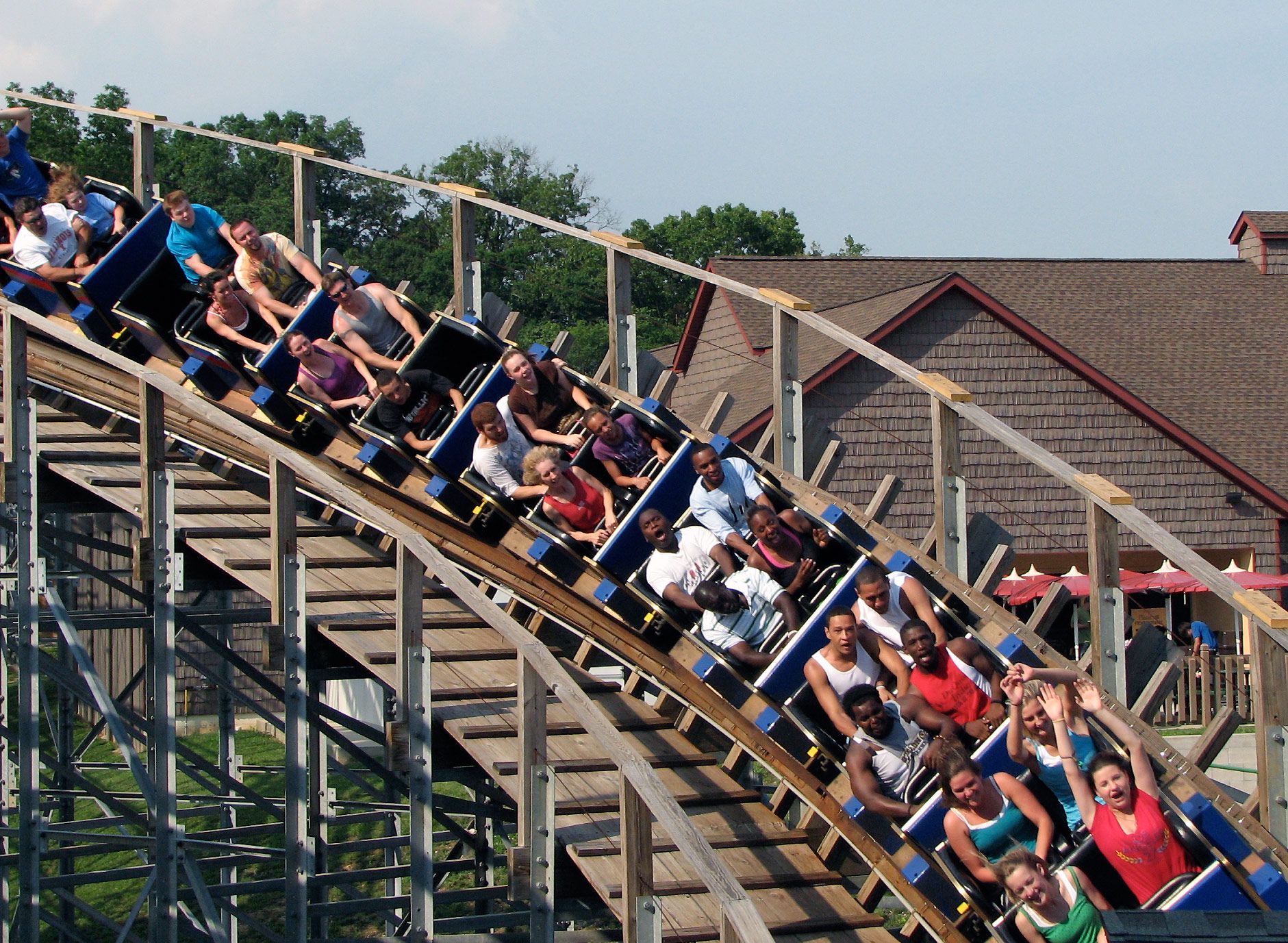 The Voyage Review of Holiday World Roller Coaster