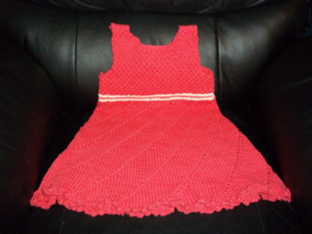 Little Girl's Sundress - Free Knitting Pattern