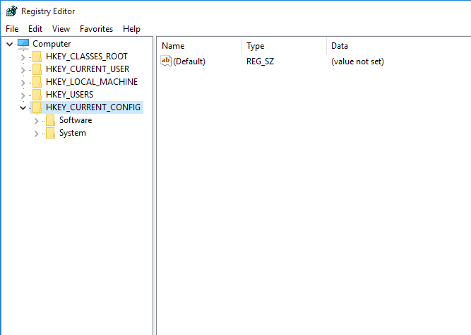 Hkey Current User Windows 10