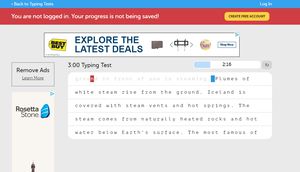 free online typing tests wpm and accuracy