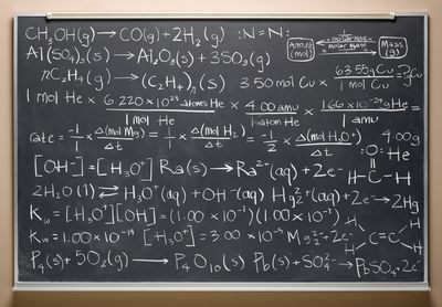 chemistry notation mole significant exponents exponent calculation