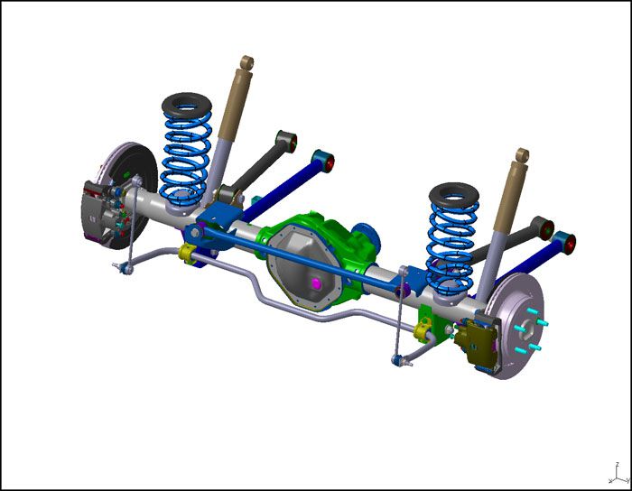 Facts About Pickup Truck Suspension Systems 2009 Dodge Ram 1500 Rear Suspension Diagram