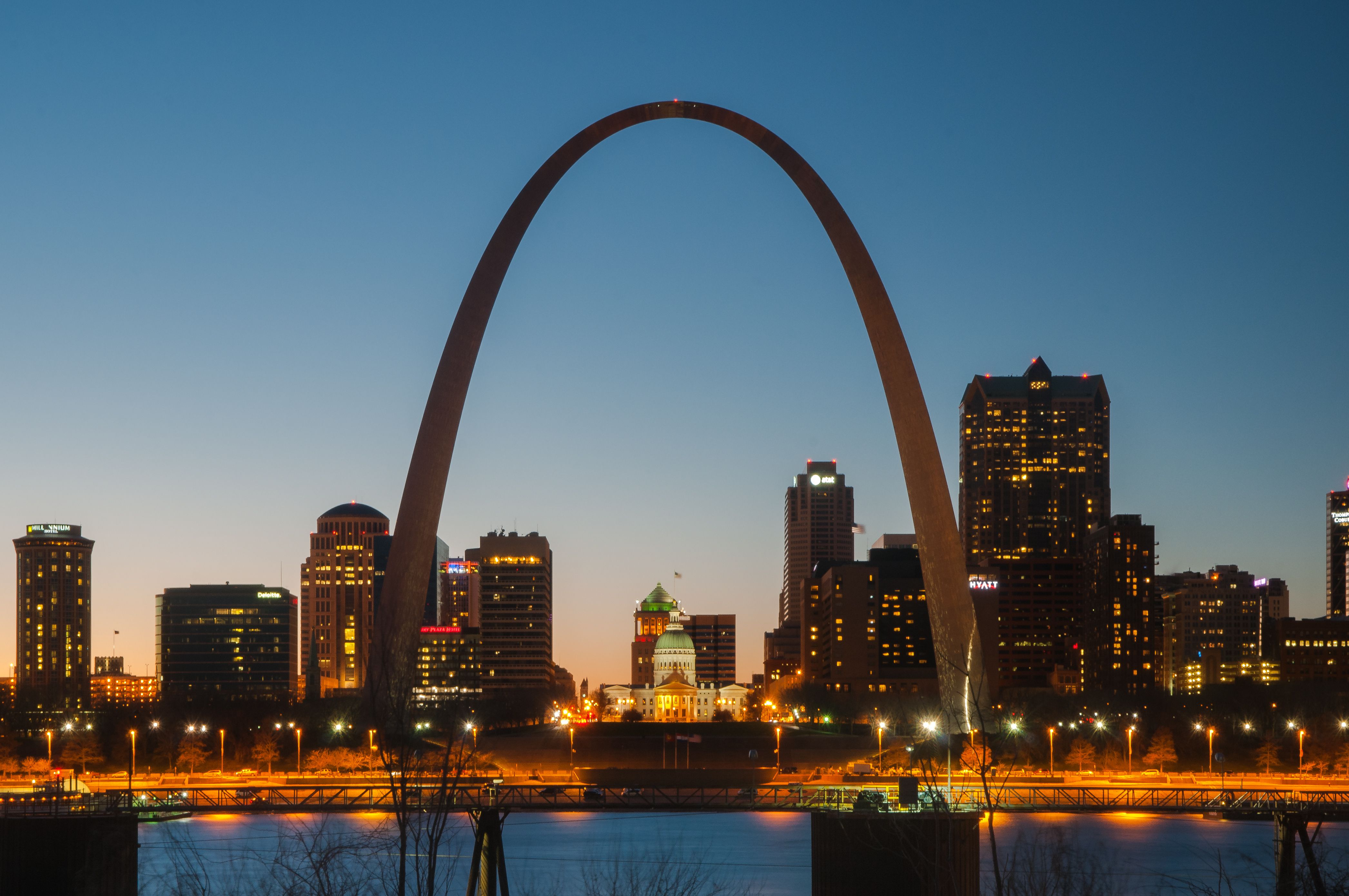 Visit the Gateway Arch in St. Louis, Missouri